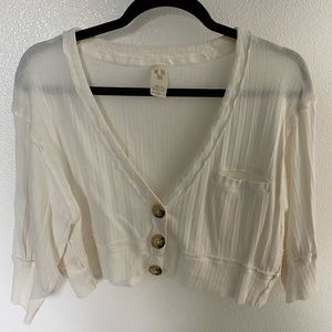 We the Free Cropped Cardigan